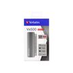 Disque SSD externe Verbatim VX500 – 480Go (Gris)