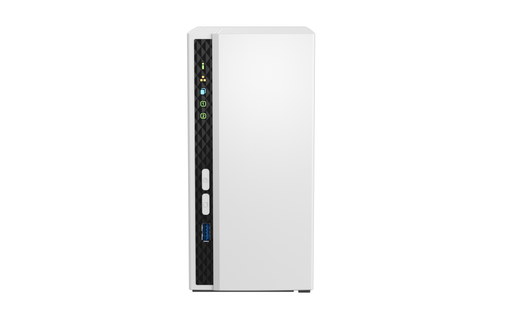 Serveur NAS Qnap TS-233 - 2 baies (Blanc)