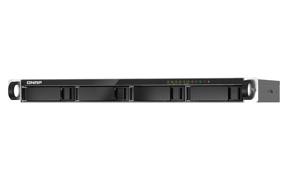 Serveur NAS Rack Qnap TS-435XeU 4Go - 4 baies (Noir)