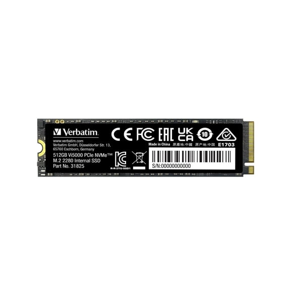 Disque SSD Verbatim Vi5000 2To – NVMe M.2 Type 2280 – Image 3