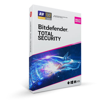 Bitdefender Total Security Multi-Device 5-Devices 2 ans