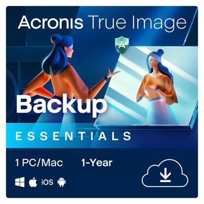 Acronis True Image Essential 3-PC/MAC 1 year