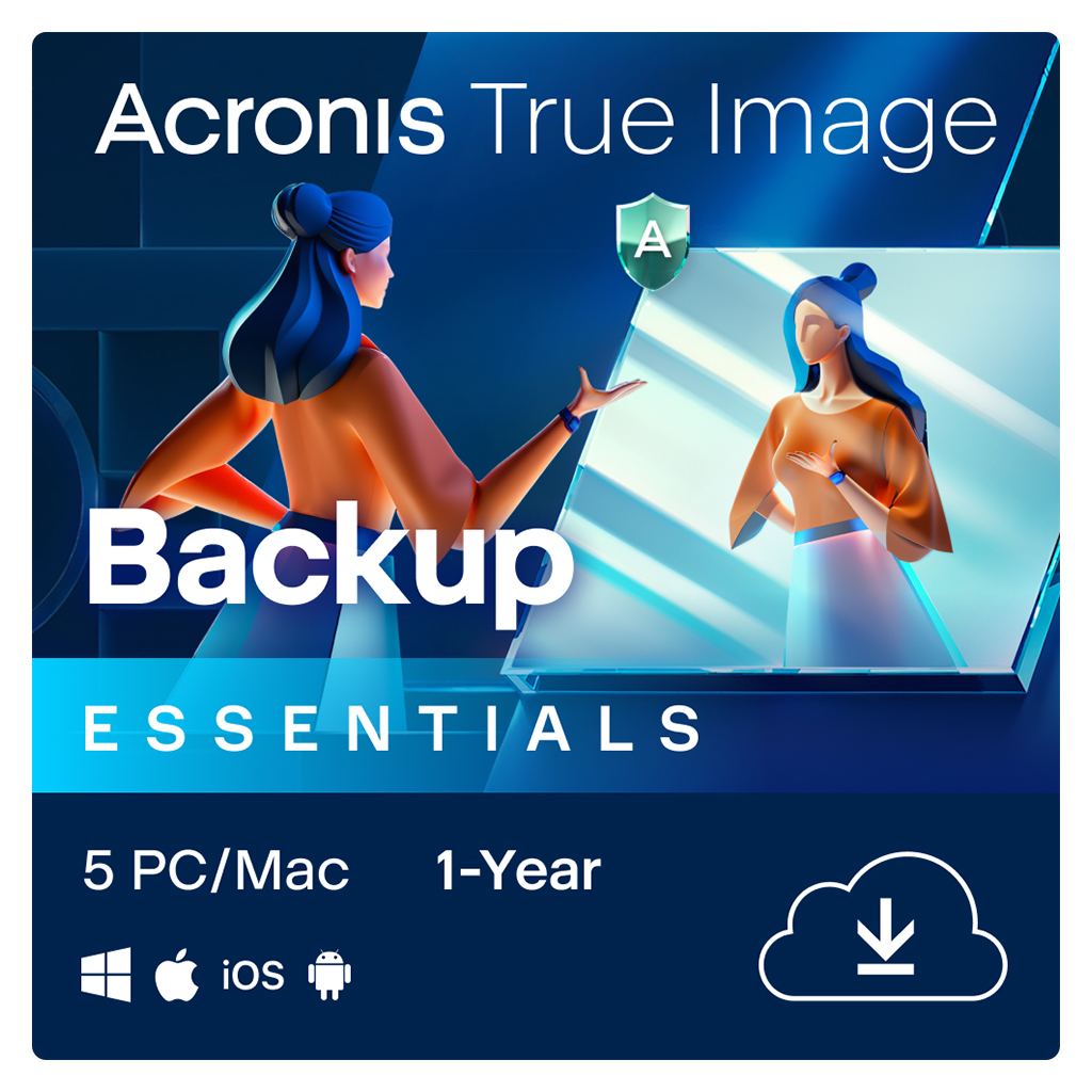 Acronis True Image Essential 5-PC/MAC 1 year – Image 2