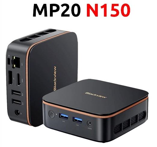 PC BLACKVIEW MP20 Mini PC R3 16/512Go NVMe HDMI/DP WiFi/BT0 W11Pro – Image 2
