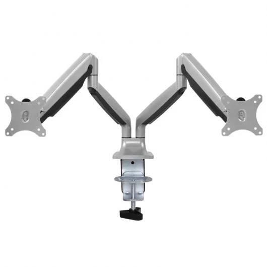 Support double-écran à fixer Tooq DB3132TNR 13"-32" (9kg max) (Argent) – Image 2