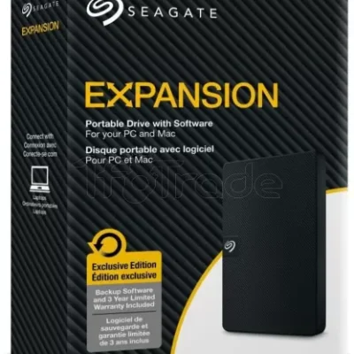 Disque Dur externe Seagate Expansion Portable – 1To (Noir)