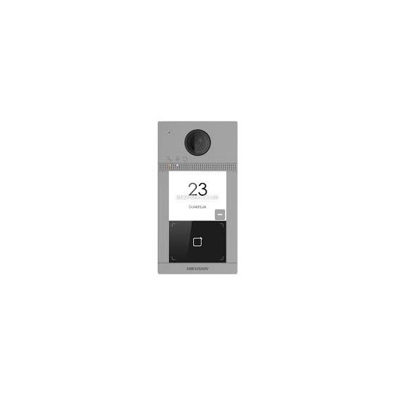 Hikvision DS-KV8113-WME1(C) Station de porte en métal a 1 bouton pour villa