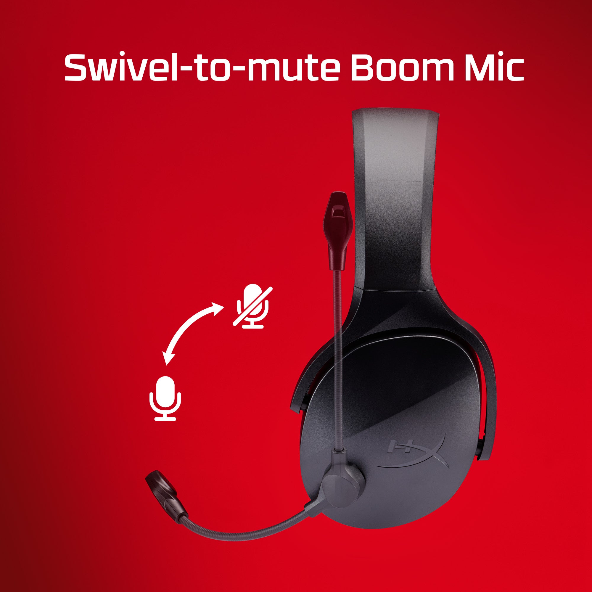 HyperX Cloud Jet – Casque de jeu sans fil (noir)