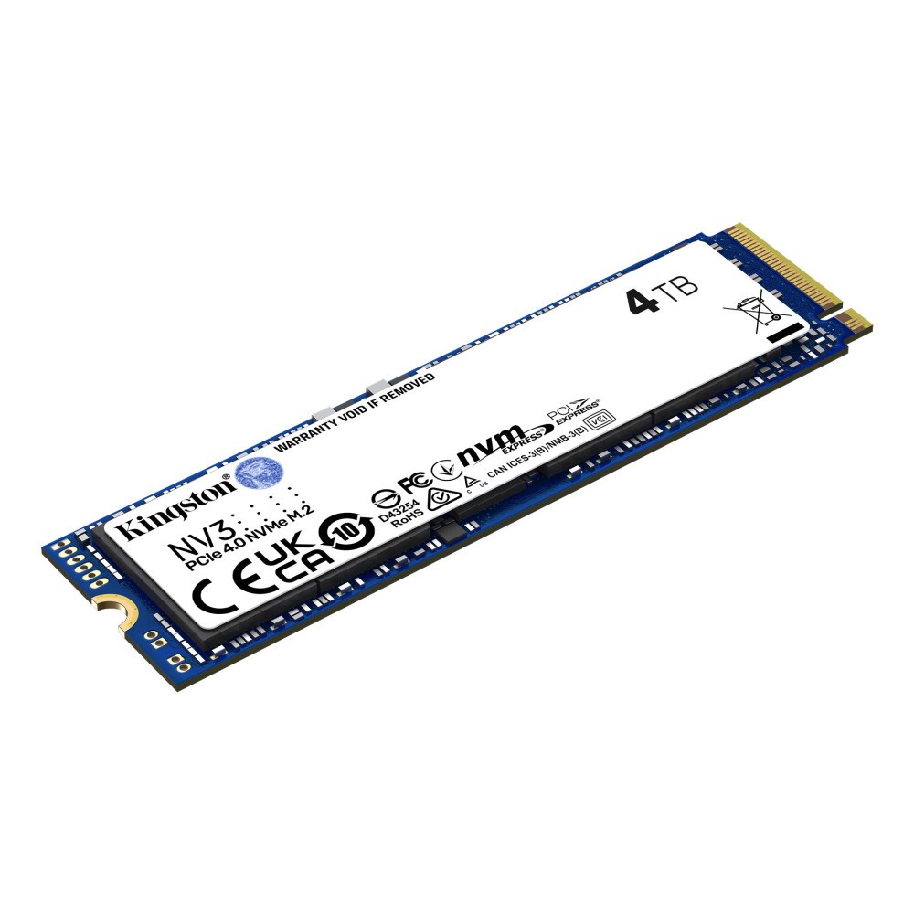 Disque SSD Kingston NV3 4To – NVMe M.2 Type 2280