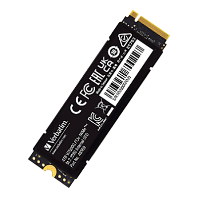Disque SSD Verbatim Vi7000G 1To avec dissipateur – NVMe M.2 Type 2280