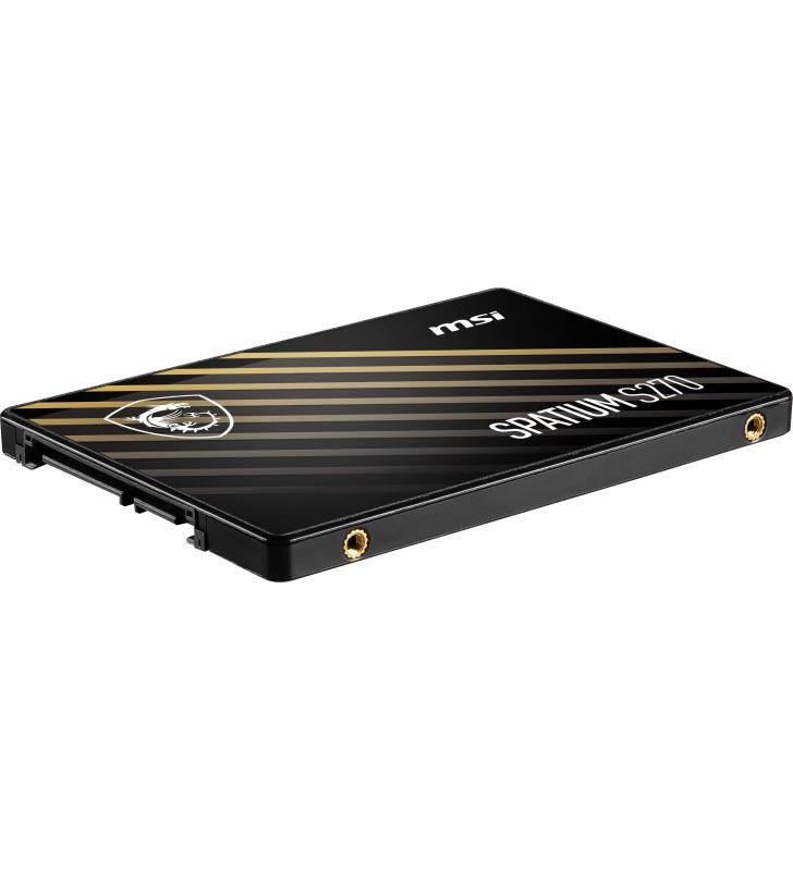 Disque SSD MSI Spatium S270 480Go – S-ATA 2,5″ – Image 3