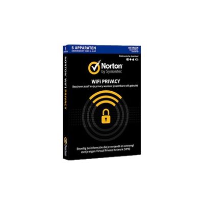 Norton WiFi Privacy 5-Devices 1 an