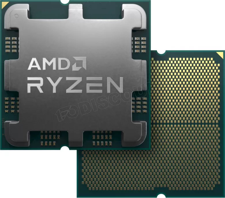Processeur AMD Ryzen 5 7500F (5 Ghz) AM5 - Sans iGPU Version OEM (Tray) – Image 2