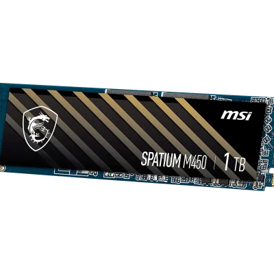 Disque SSD MSI Spatium M450 V1 1To – NVMe M.2 Type 2280