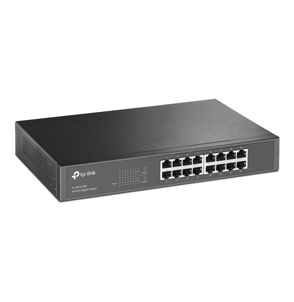 TP-LINK TL-SG1016D * SWITCH 16xGbL desktop/rackable – Image 3