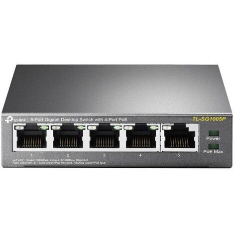 Switch 8 Ports – V6 – 8 x Ports réseaux (RJ-45) – 10/100/1000