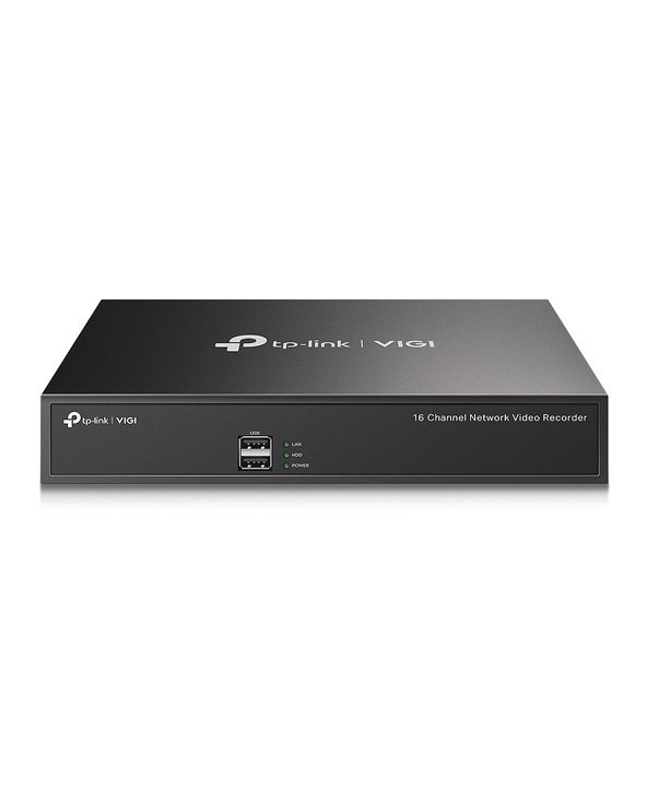 TP-Link VIGI NVR1016H Enregistreur vidéo sur réseau Noir – Image 2