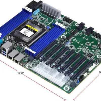 ASRock EPYC4000D4U, 1xSKT LGA 1718, AMD EPYC 4005, KNOLL3 X600, SATA, NVMe, 2xM.2,