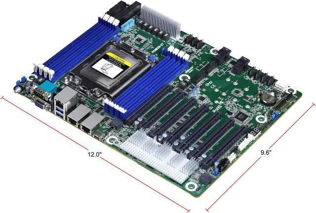 ASRock EPYC4000D4U, 1xSKT LGA 1718, AMD EPYC 4005, KNOLL3 X600, SATA, NVMe, 2xM.2,
