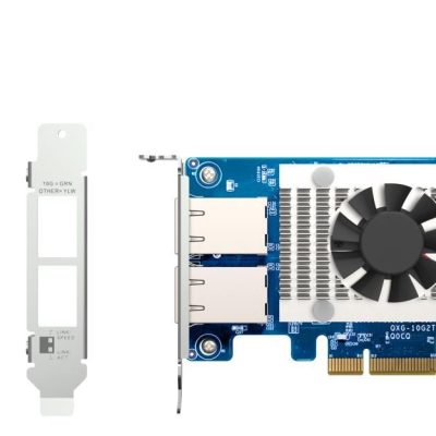 QNAP QXG-10G2T carte réseau Interne Ethernet 10000 Mbit/s