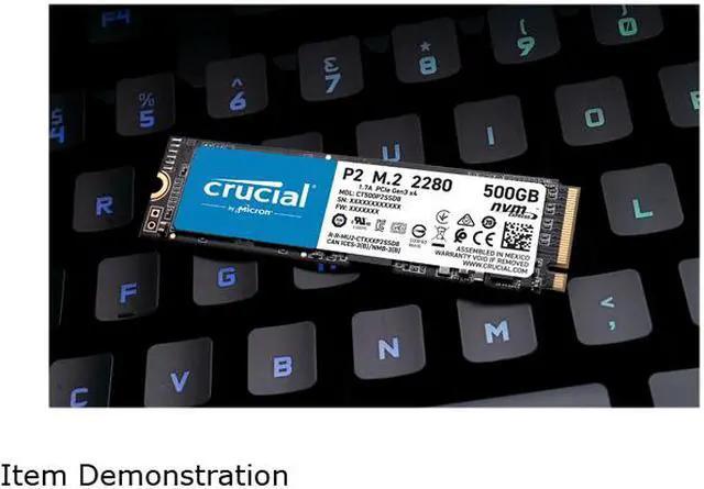 SSD NVMe Crucial 2 To – Image 2