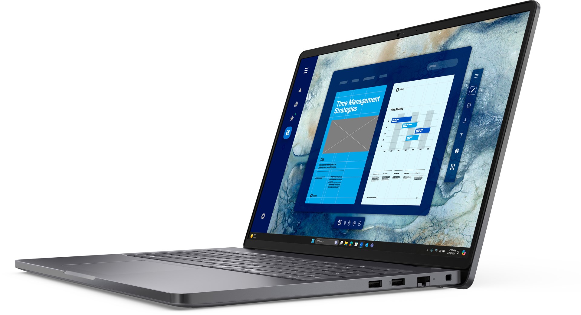 DELL Pro 16 PC16250 Intel Core 5 120U Laptop 40.6 cm (16″) Full HD+ 16 GB DDR5-SDRAM 512 GB SSD Wi-Fi 6E (802.11ax) Windows 11 Pro German Black – Image 3