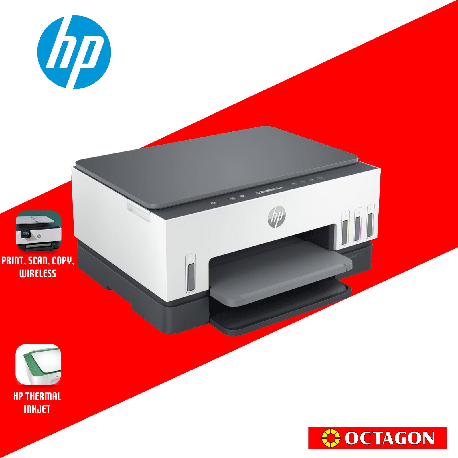 IMP MFC HP SMART TANK 670 3/1 22 PPM GT52/GT53 – Image 3