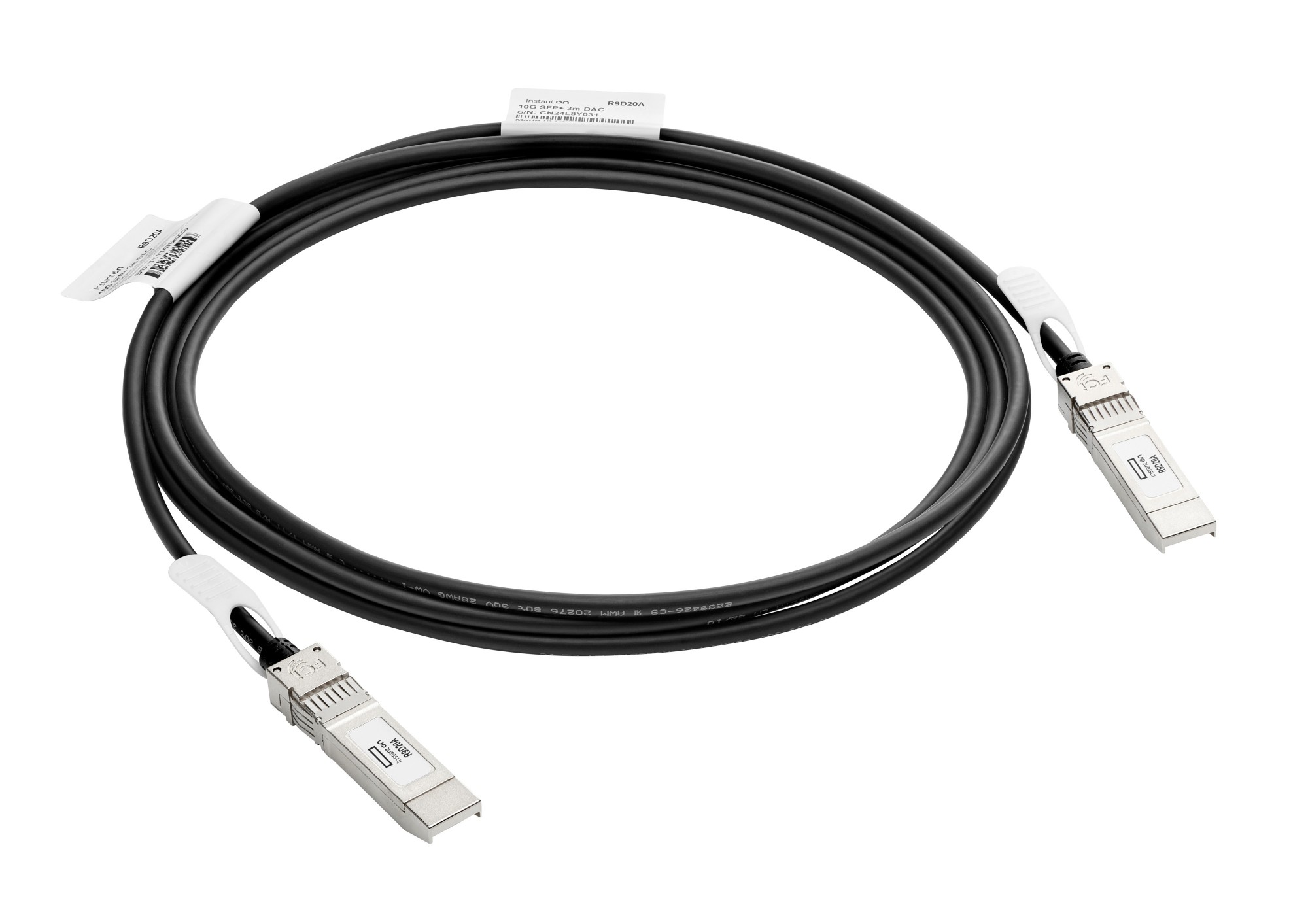 Aruba 10G SFP+ to SFP+ 3m Direct Attach Copper Cable