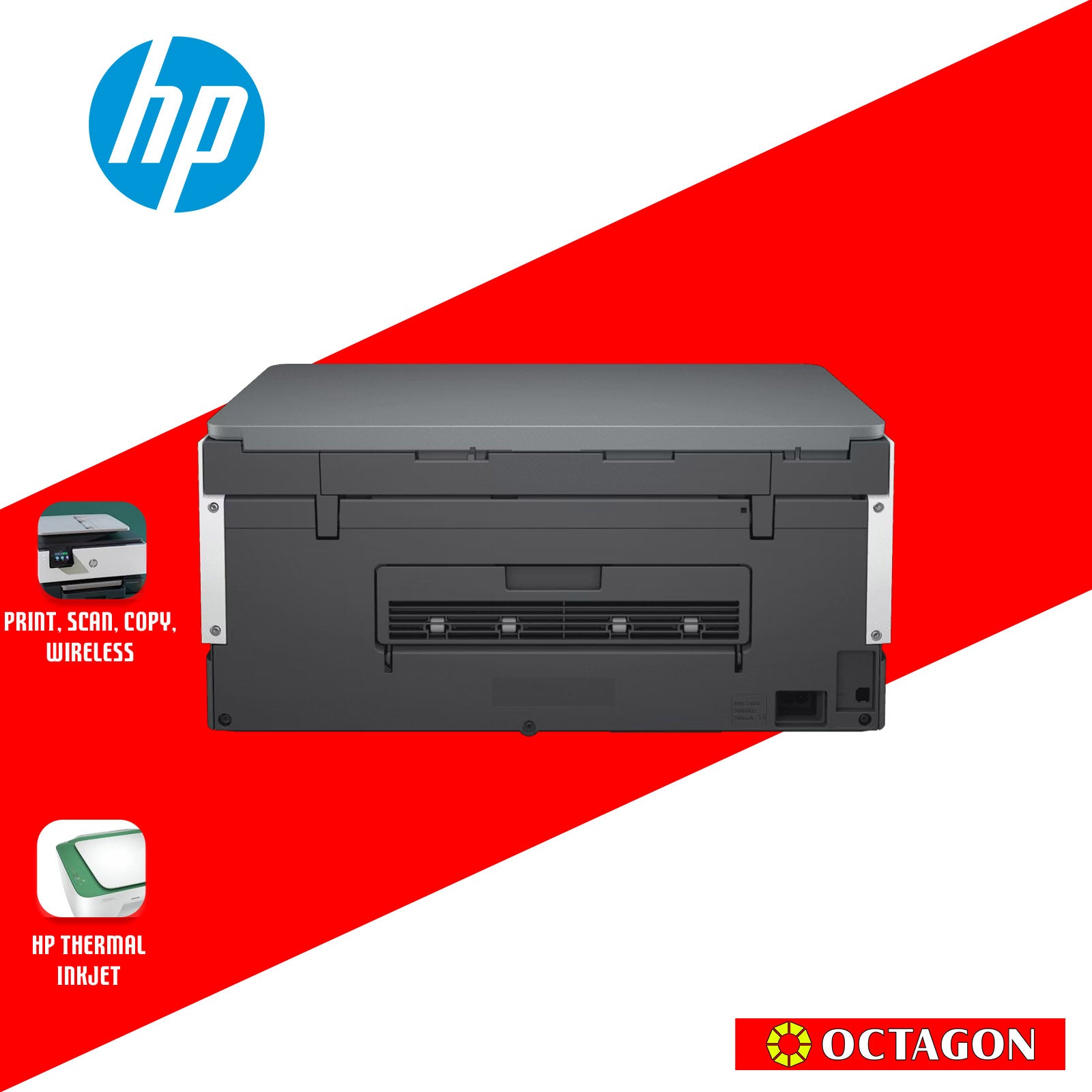 IMP MFC HP SMART TANK 670 3/1 22 PPM GT52/GT53