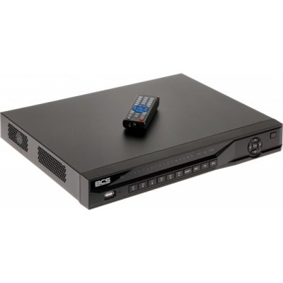 BCS BCS-V-NVR1602-4K-16P Enregistreur IP 16 canaux avec PoE et support des caméras 12 MP