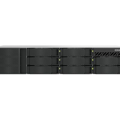QNAP TS-855EU-RP NAS Rack 2U Intel Atom® C5125 8 Go DDR4 0 To QuTS hero Noir