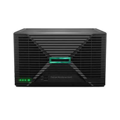 HPE ProLiant MicroServer Gen11 G7400 2c 16GB-U 4LFF-NHP 1TB HDD 180W Ext PS EMEA Cmp Module Server serveur 1 To Ultra Micro Tower Intel® Pentium® Gold 3,7 GHz 1