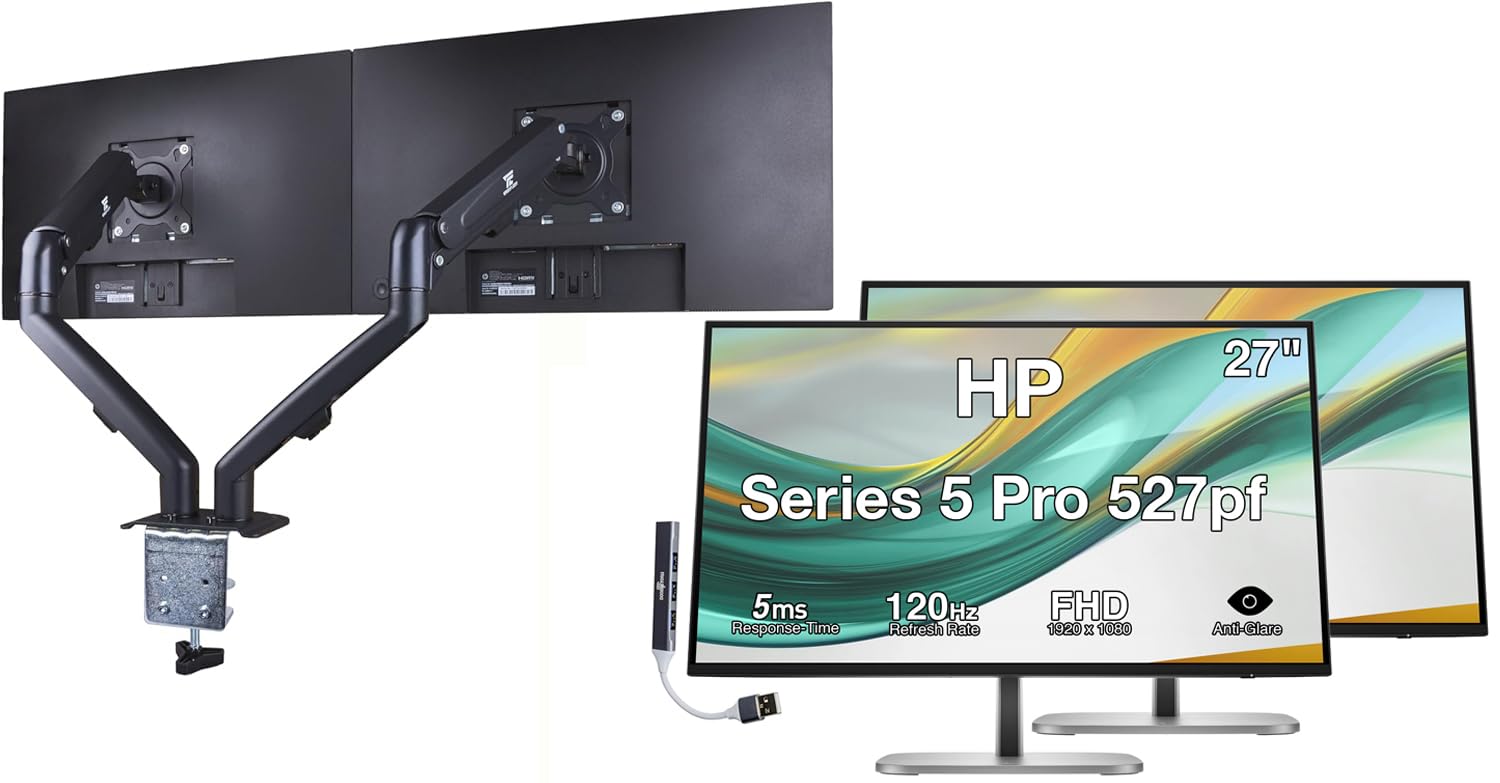 HP Series 5 Pro 27 inch FHD Monitor – 527pf – Image 2