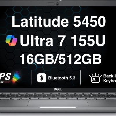 DELL Latitude 7650 Ultra 7 155U 40,64cm 16inch FHD+ 16GB 512GB SSD Cam & Mic 3 Cell WLAN Backlit Kb Spanish W11P 3Y Basic Onsite