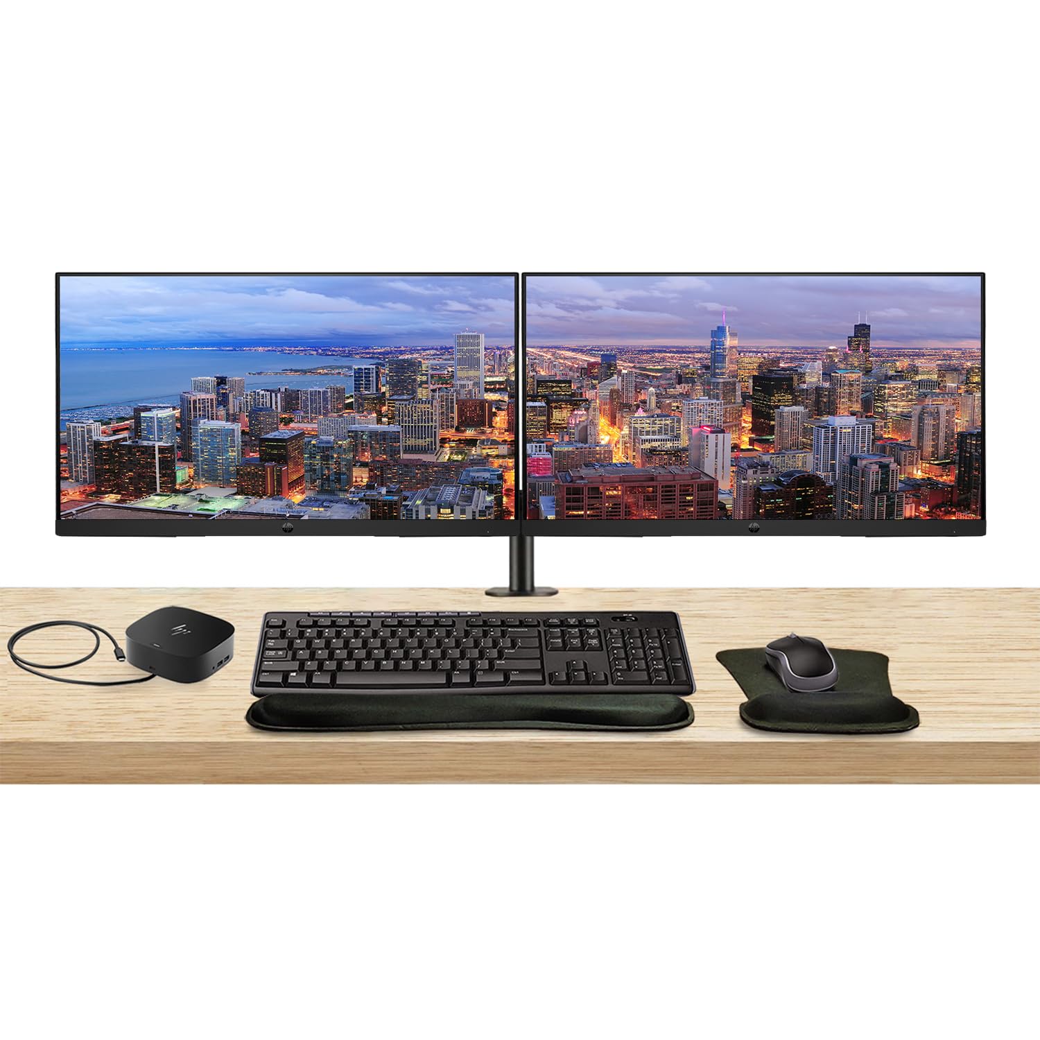 HP E27 G5 27 » 1920×1080 FHD HDMI DP USB Réglable haut/pivo/incl 3Y