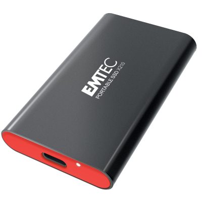 SSD EXTERNE 512GO EMTEC X200 USB-C 3.2 (câble USB-C / USB-A inclus)