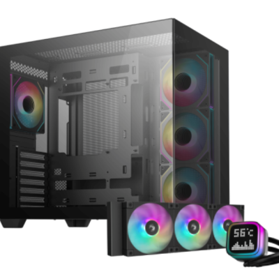 Boitier DEEPCOOL CG530 4F NOIR – MT/SANS ALIM/ATX