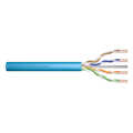 CAT 6A S-FTP installation cable, 500 MHz Eca (LSZH-1), AWG 23/1, 100 m, sx, blue