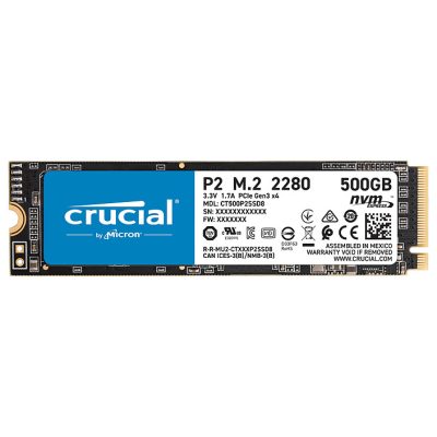 SSD NVMe Crucial 500 Go