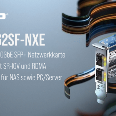 QNAP QXG-10G2SF-NXE carte réseau Interne Fibre 10 Mbit/s