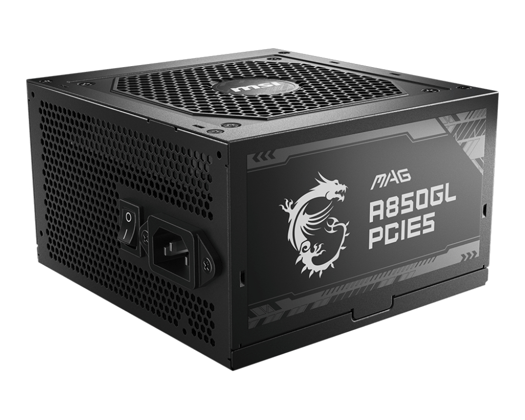 Alimentation MSI ATX 850W – 80+ GOLD FM-MAG A850GL PCIE5