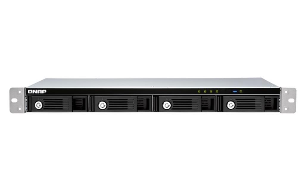 Boitier d’extension Qnap Rack TR-004U – Boitier nu – 4 baies 3.5″/2.5″