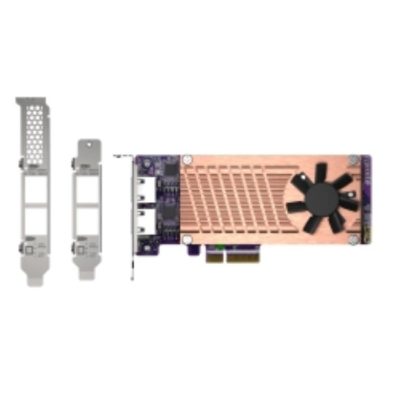 Carte d’extension 2 slots PCIe 2280 M.2 SSD, PCIe Gen3 x 4 , 2 ports Intel I225LM 2.5GbE