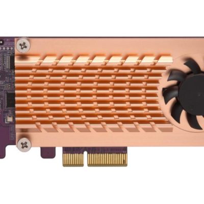 Carte d’extension Dual M.2 SATA 22110/2280 SATA SSD (PCIe Gen2 x 2), Low-profile bracket