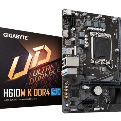 CARTE MERE GIGABYTE H610M K DDR4 (INTEL LGA 1700) MICRO ATX