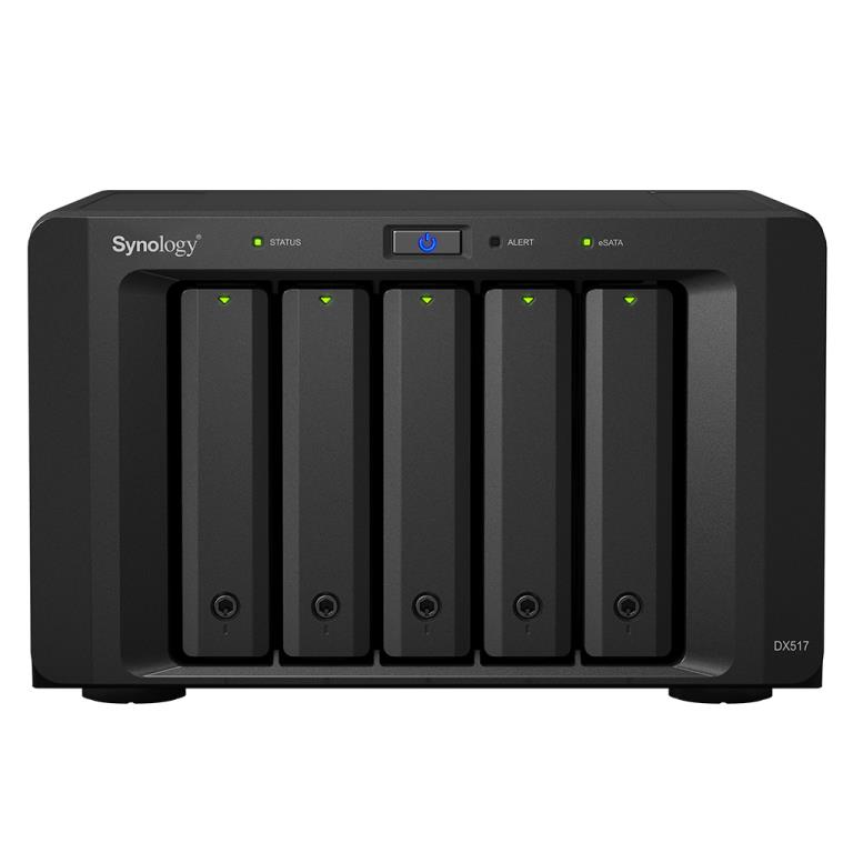 Chassis d’extension assemblé pour NAS Synology – Tour DX517 40TB (5 x 8 TB)