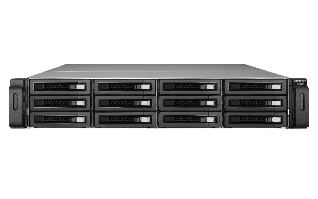 Châssis d'extension Qnap Rack REXP-1220U-RP Boitier nu (reconditionné)