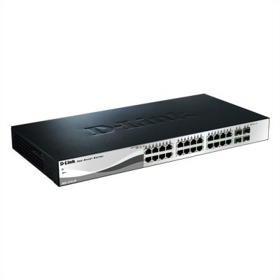 D-Link DGS-1210-28/E 28-PORT LAYER2 SMART MANAGED GIGABIT SWITCH
