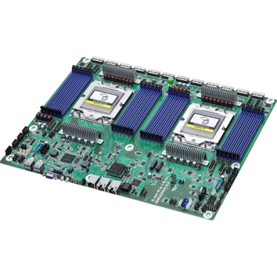 ASRock GENOA2D24G-2L+, 2xSKT SP5, AMD EPYC 9004, SoC, 24xDIMM, NVMe, 2xM.2, 2xGbE, IPMI