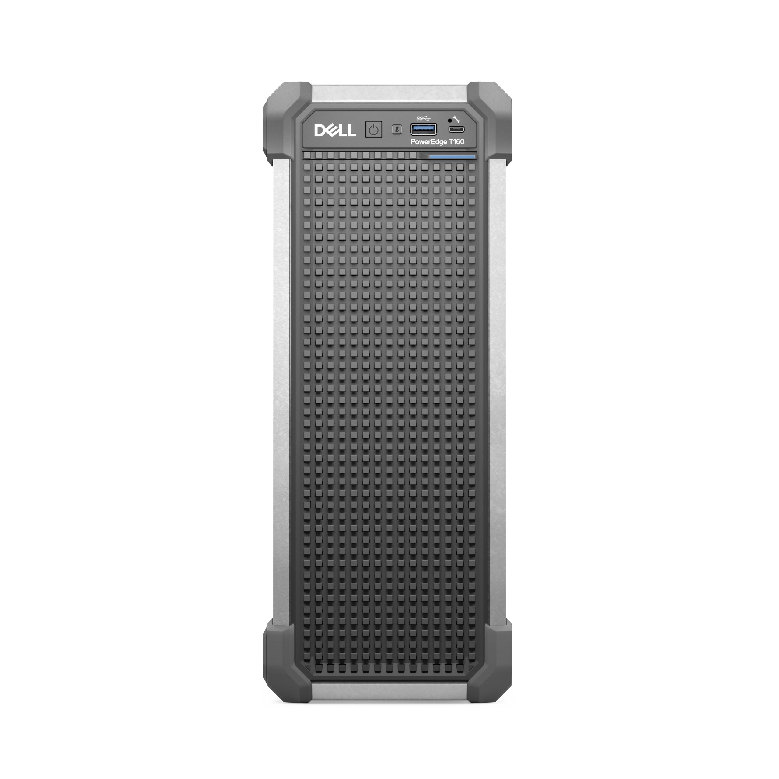 Dell PE T160 3×3.5+2×2.5 Intel Xeon 6315P 1x32GB 2TB HDD SATA 300W H355 3Y Basic NBD